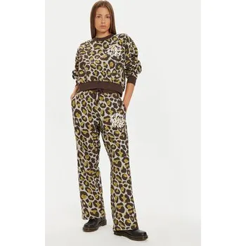 Pánské kalhoty Alpha Industries Teplákové kalhoty 148050C Hnědá Regular Fit L