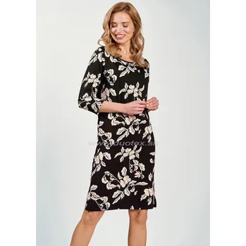 Dámská noční košile TARO Noční košile Charlotte3233 Barva: zz41-čierna, Velikost: M