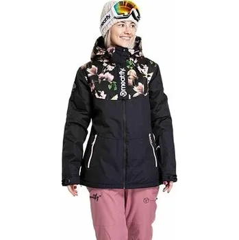 Meatfly dámská SNB & SKI bunda Kirsten Magnolia / Black | Černá | Velikost XL