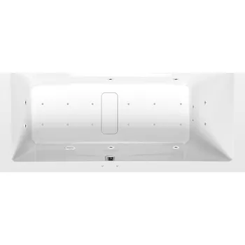 Vana MARLENE hydromasážní vana, 180x80x48cm, Active Hydro-Air, chrom