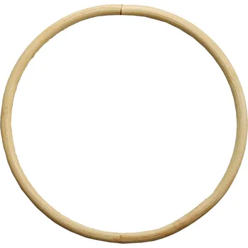 Kabelka Pro Háčkování Bambusové ucho kulaté 18,5 cm přírodní