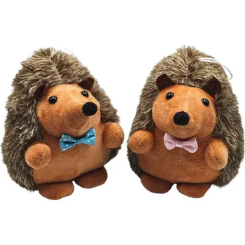 plyšák Ježek s motýlkem 18cm