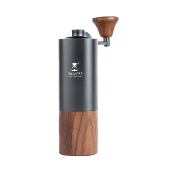 Mlýnek na kávu Timemore Chestnut G1 Plus Titan mlýnek - Dřevo / Černý + čerstvě pražená káva 125 g