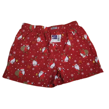 Pánské vánoční trenky Andrie 100% bavlna Ovečky Barva: Červená, Velikost: 54/56