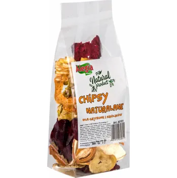 Krmivo pro hlodavce ALEGIA Natural chips - lahůdka pro hlodavce a králíky - 90g