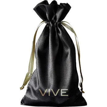 Čisticí prostředek na erotické pomůcky Vive Satin Toy Bag, textilní vak na hračky 32 x 12 cm