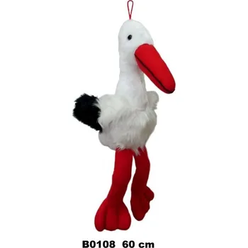 plyšák Bocian 60cm