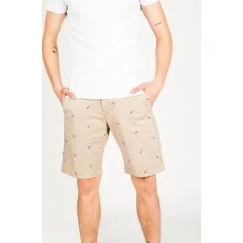 Pánské kraťasy Pepe Jeans Šortky PM800849 | Miles Short Icon Béžová Regular Fit 31
