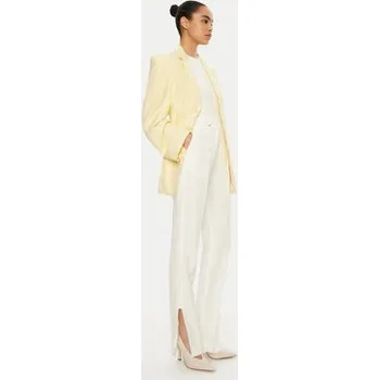 Dámské kalhoty JACQUEMUS Kalhoty z materiálu 24E241PA038 Bílá Regular Fit 40