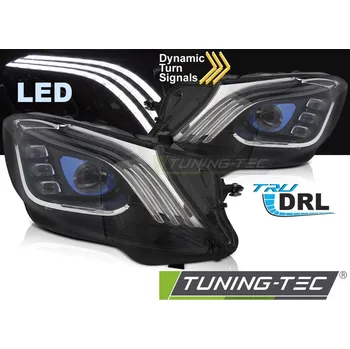 Přední světlomet PLNé LED SVĚTLOMETY ČERNÉ pro MERCEDES W222 13-17