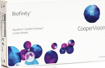 Měsíční kontaktní čočky Biofinity (3 čočky) Biofinity