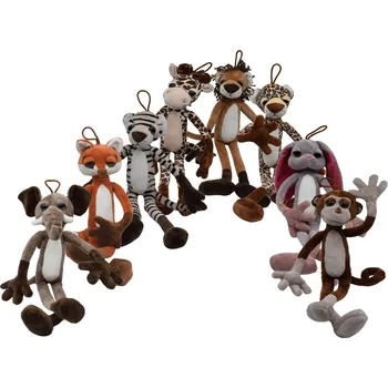 plyšák Zvířátka okatá 40 cm