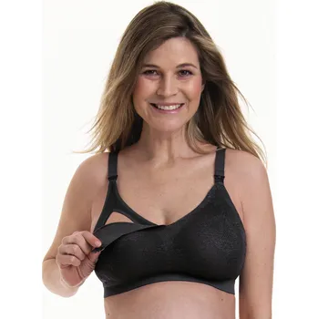 Podprsenka Essential Lace podprsenka na kojení s pěnovou výztuží 5057 antracit - Anita Maternity 408 antracit XL