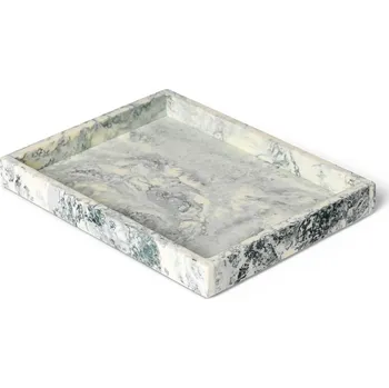 Ferm Living Podnos Mist Emerald Off-white 15 x 20 cm