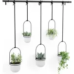 Umbra, Závěsné květináče Triflora 5 bílé - Formadore