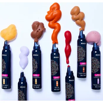 Stylingový přípravek Indola color style mousse barevné tužidlo 200ml