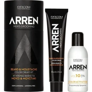 Péče o vousy ARREN BEARD COLOR KIT - barva na vousy a knír