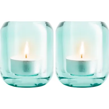 Svícen Eva Solo, Stojany na čajové svíčky Acorn azurové 2 ks - Formadore