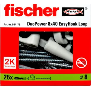 EasyHook Loop DuoPower 8x40, hmoždinky