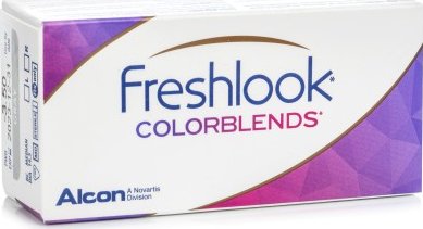 Měsíční kontaktní čočky FreshLook ColorBlends (2 čočky) - nedioptrické Freshlook