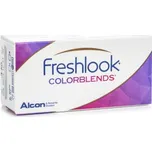 Měsíční kontaktní čočky FreshLook ColorBlends (2 čočky) - nedioptrické Freshlook