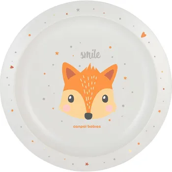 Canpol babies Talíř plastový CUTE ANIMALS - liška