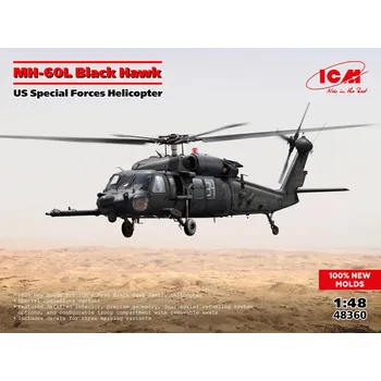 Plastikový model 1:48 Sikorsky MH-60L Black Hawk, US Special Forces