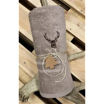 Myslivecká osuška jelen - béžová (Myslivecká osuška)