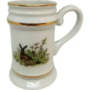 Žertovný předmět Porcelánový panák (Myslivecký panák)