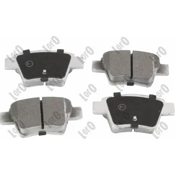 Brzdová destička Sada brzdových destiček, vždy 4 kusy v sadě ABAKUS 231-02-078