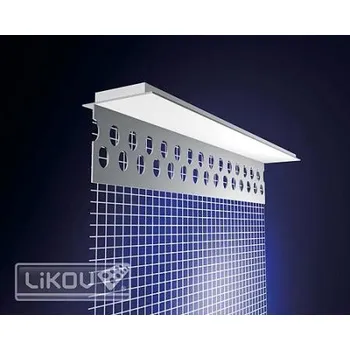 Stavební profil Likov Plastový parapetní profil