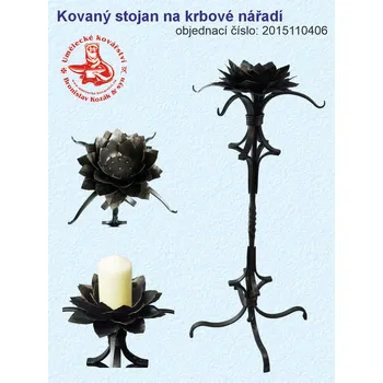 Krbové nářadí Kovaný stojan na krbové nářadí - 2015110406