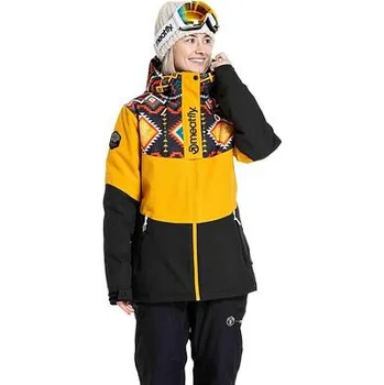 Meatfly dámská SNB & SKI bunda Kirsten Sunflower / Black Jones | Černá | Velikost XS