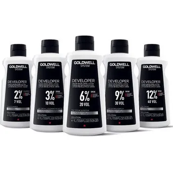 Příslušenství k barvení vlasů Goldwell peroxid 1L