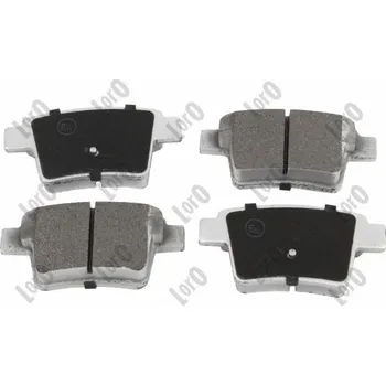 Brzdová destička Sada brzdových destiček, vždy 4 kusy v sadě ABAKUS 231-02-093