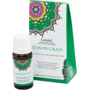 Vonný olej do aromalampy Goloka - Citronová tráva, 10 ml