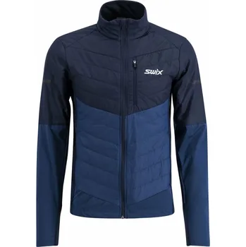 Dámské oblečení Swix Race X Merino běžkařská bunda - 0 - modrá - XL