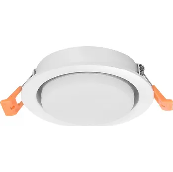 Bodové svítidlo DomenoLED Podhledové bodové svítidlo vestavné GX-53 bílá PZE-915