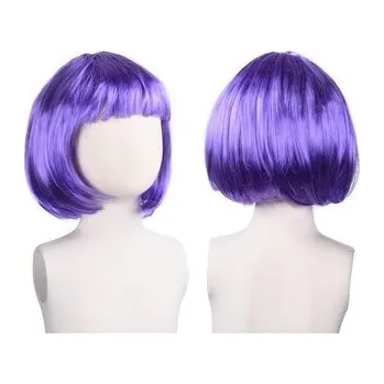 Karnevalový kostým Peruka bob fioletowa