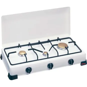 Turistický vařič Tříplotýnkový plynový vařič Ardes Zeus s bezpečnostní pojistkou Provozní tlak: 50 mbar