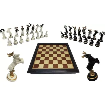 Šachy Myslivecké malované šachy (Myslivecké šachy)