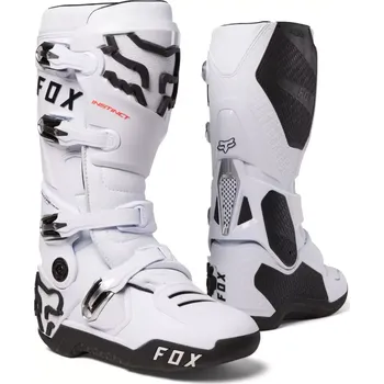 Moto obuv Fox Instinct 2.0 Boot white US 12