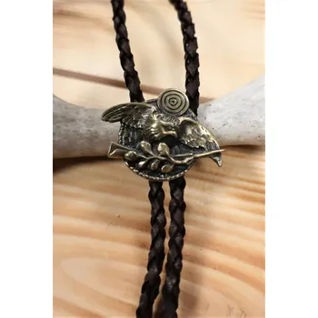 Brož Myslivecké bolo č. 27 - Orel s terčem (Ozdobný lovecký přívěsek)