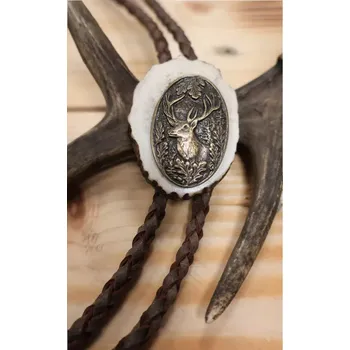 Přívěsek Myslivecké bolo č. 35 - jelen (Ozdobný lovecký přívěsek)