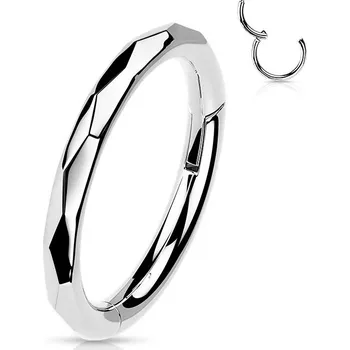 Piercing Šperky4U Segment kruh - helix / cartilage / tragus piercing TITAN - TIT1144-1210