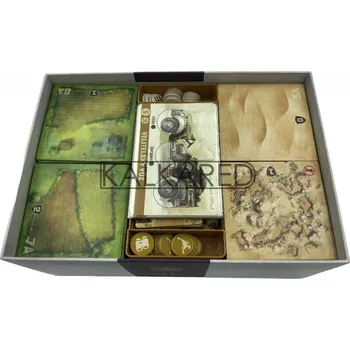 Příslušenství k deskovým hrám Kalkared Insert Odhodlaní Normandie + Afrika (977) Varianta: Základ