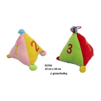 plyšák Piramidka grzechotka MIX