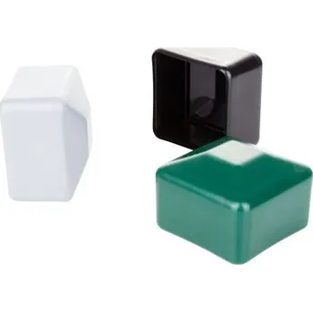 Příslušenství pro plot Plastová zátka čtvercová vnější na sloupek 30x30mm - různé barvy Barva: Hnědá