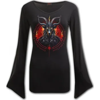 DÁMSKÉ TRIČKO tričko Spiral BAPHOMET Velikost: S