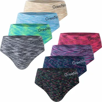 Kalhotky GREENICE Bezešvé kalhotky s vysokým pasem GREE-3821 - 3 ks v balení Barva: Mix, Velikost: XL/2XL